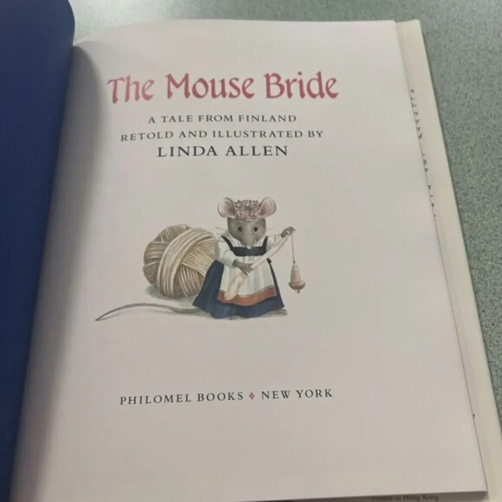 The Mouse Bride : A Finnish Tale by Linda Allen (1992, Hardback) - 1st‎ Edition